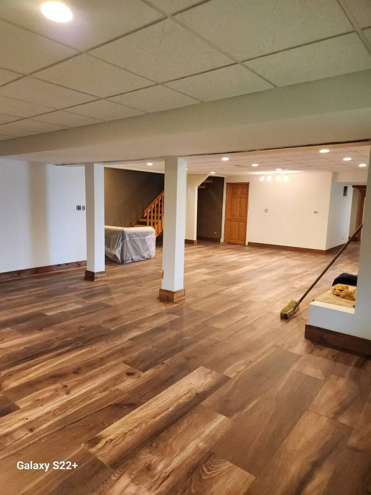 Basement after remodel